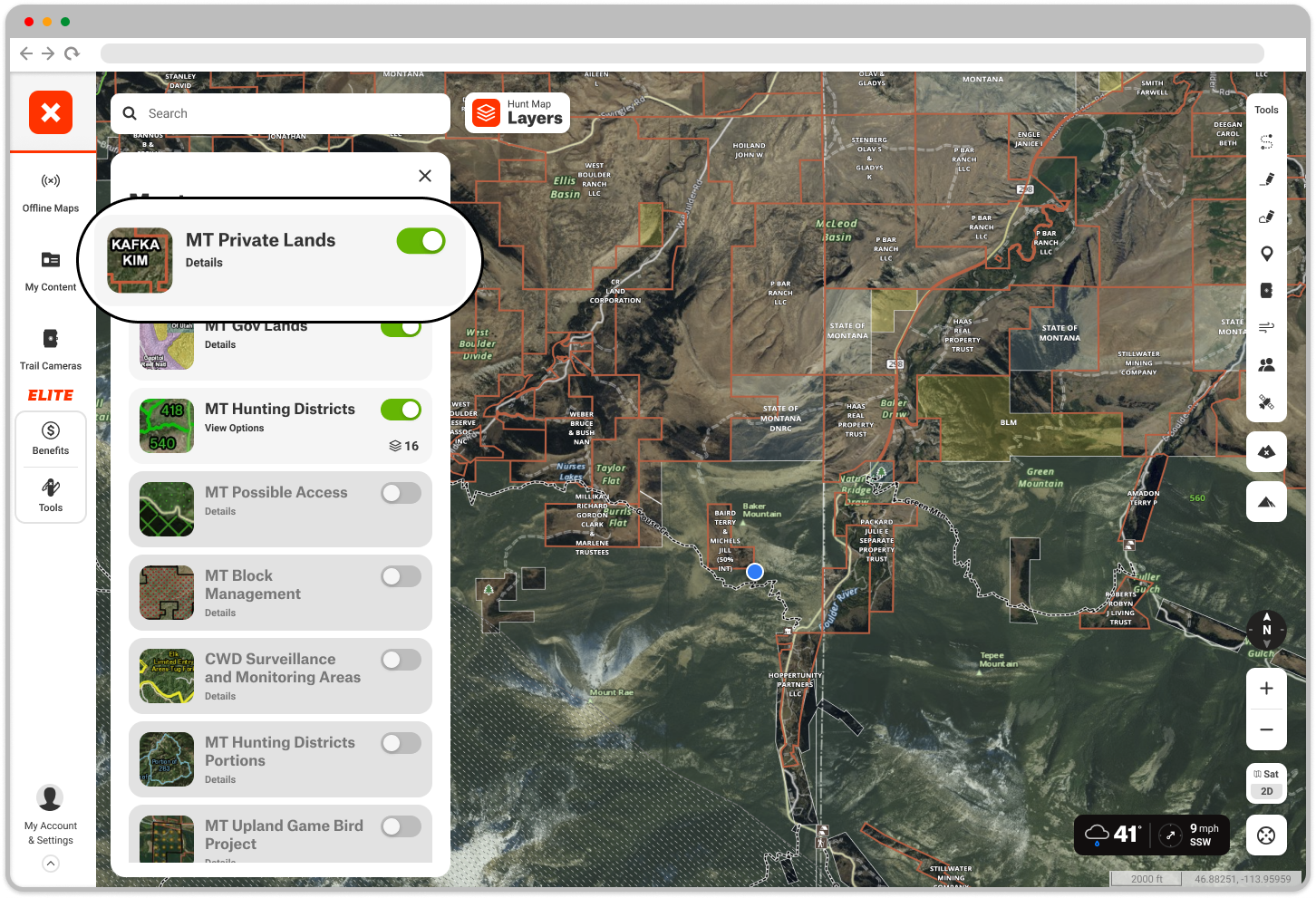 Layer MT Private Lands Web Map Layers Menu Hunt.png