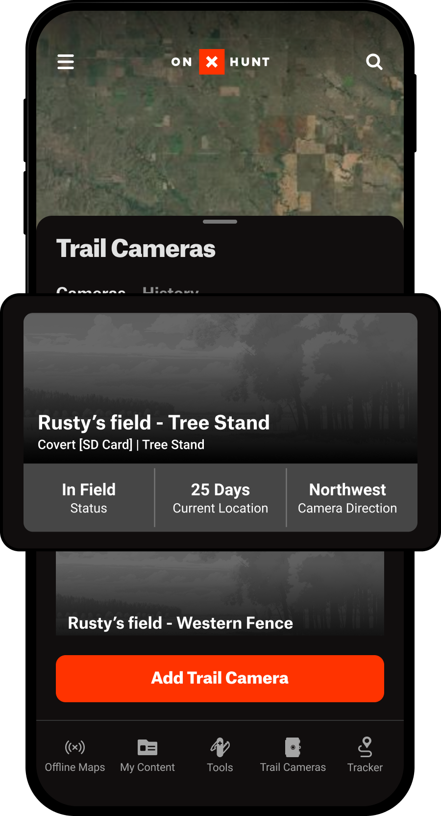 Adding and Editing Trail Cameras onX Hunt