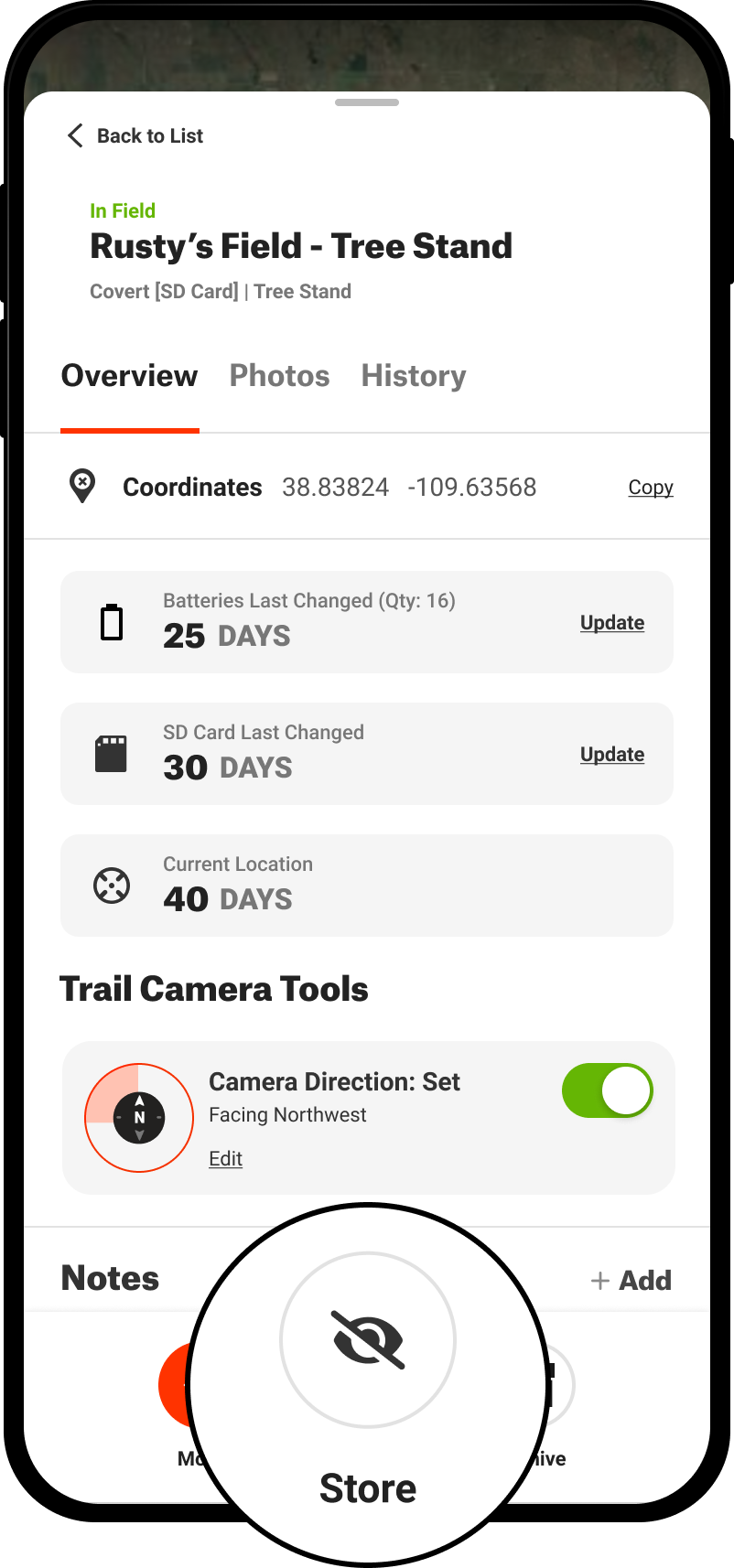 Adding and Editing Trail Cameras onX Hunt