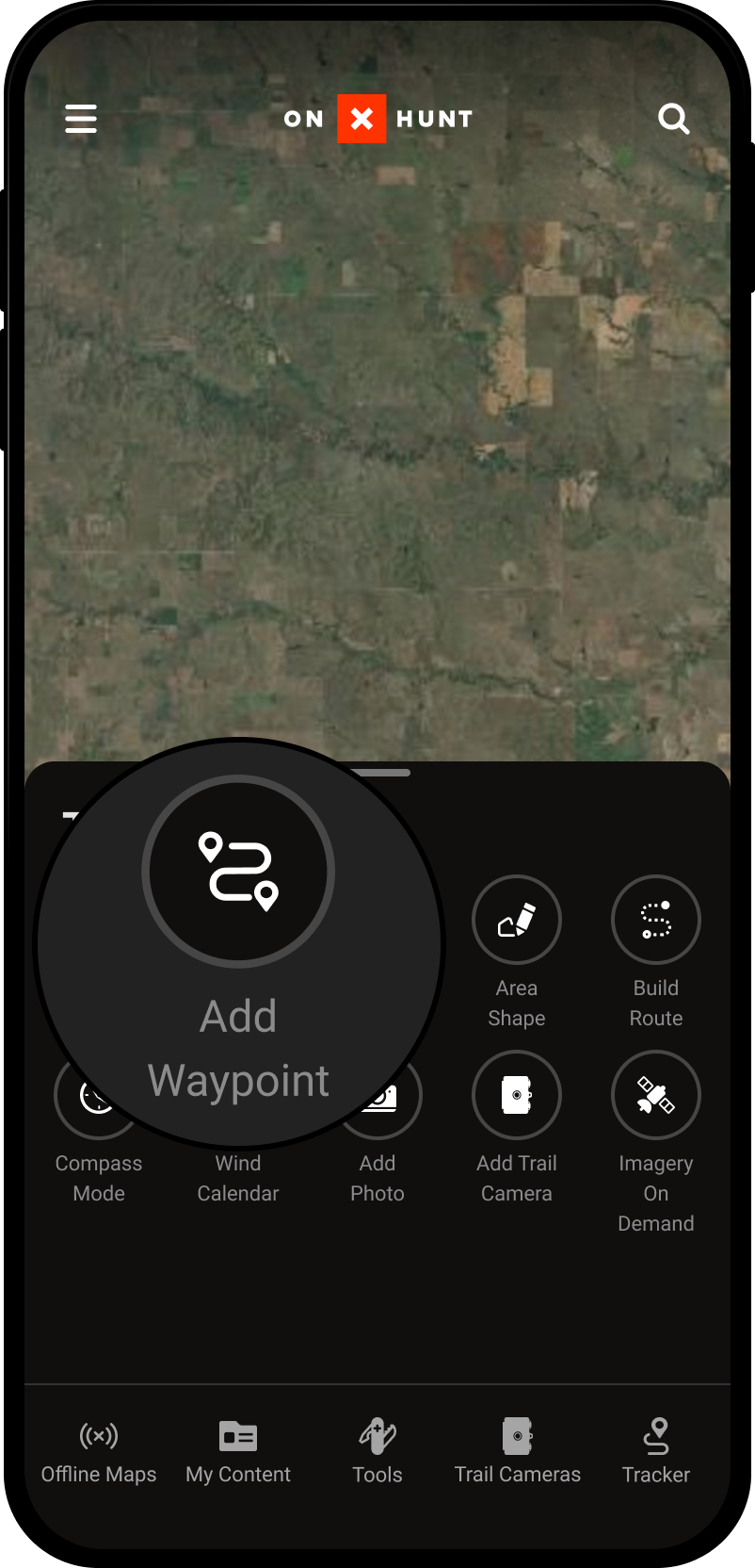 Add a Waypoint Tools Menu Hunt App.png
