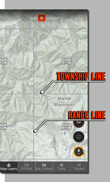 get township and range quadrante for ohio. shapelife